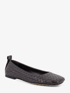 Bottega Veneta Women's Charlotte Leather Ballerinas Brown