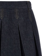 TELA Charlotte Skirt Blue, view 3