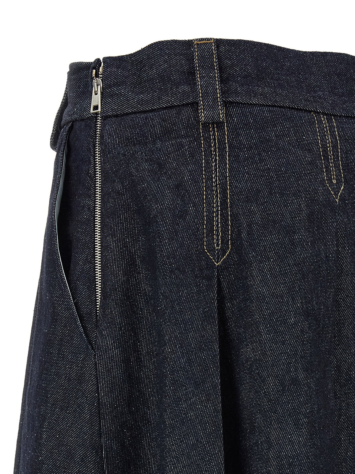 TELA Charlotte Skirt Blue, view 4