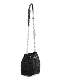 Diesel Women's Charm Bucket Bag Black Diesel
