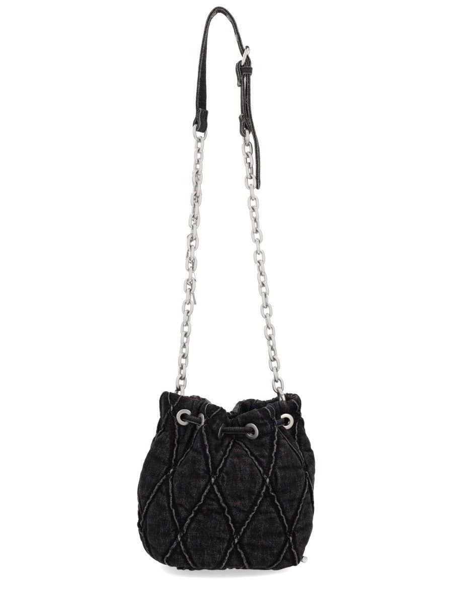 Diesel Women's Charm Bucket Bag Black Diesel