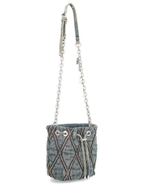 Diesel Women's Charm Bucket Bag Grey Diesel