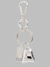 MM6 Maison Margiela Women's Charm Japanese Bag Silver