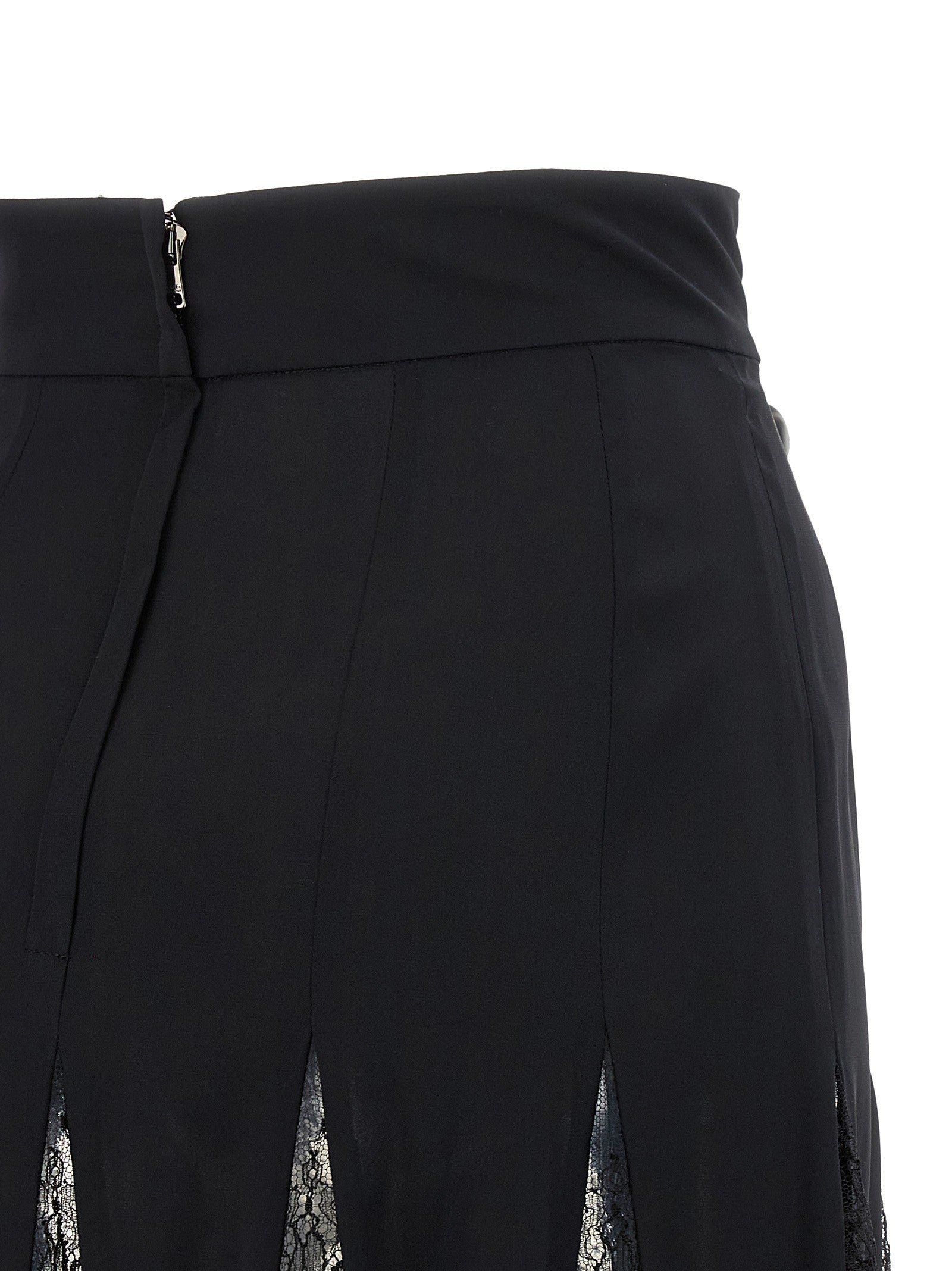 Dolce &amp; Gabbana Charmeuse Skirt Black