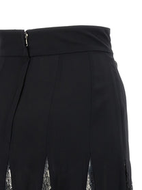 Dolce &amp; Gabbana Charmeuse Skirt Black