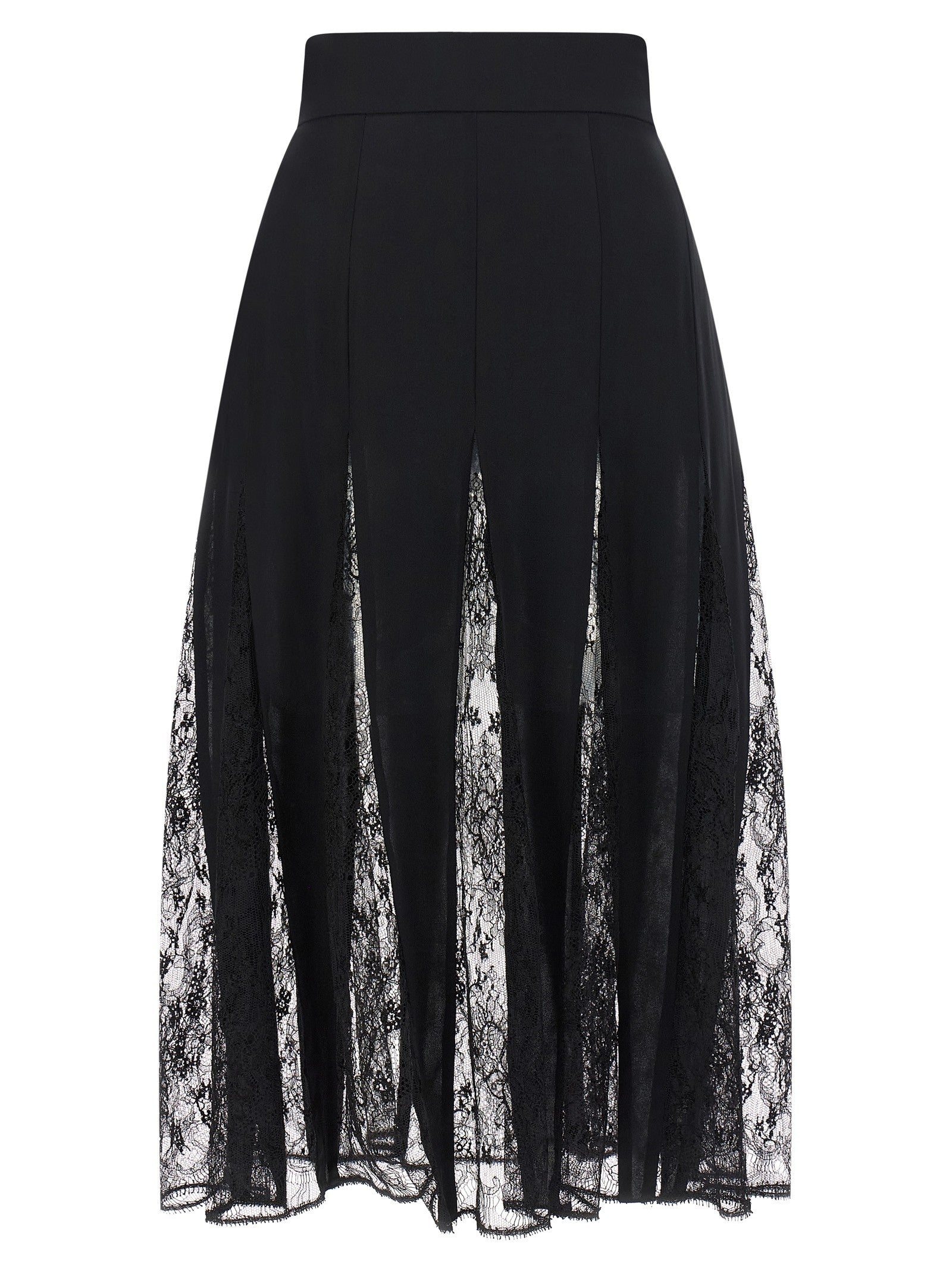 Dolce &amp; Gabbana Charmeuse Skirt Black