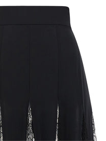 Dolce &amp; Gabbana Charmeuse Skirt Black