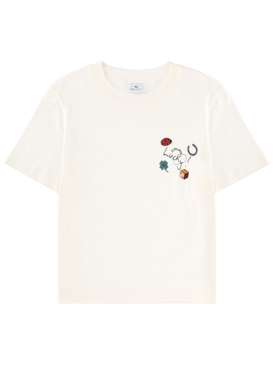 Ps By Paul Smith Women's Charms Shirt White