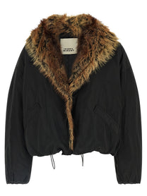 ISABEL MARANT Charone Short Parka Black