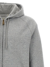 Carhartt Wip Chase Hoodie Grey