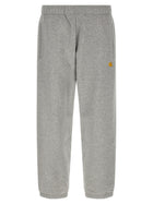 Carhartt Wip Men's Chase Cotton Blend Trousers Grey