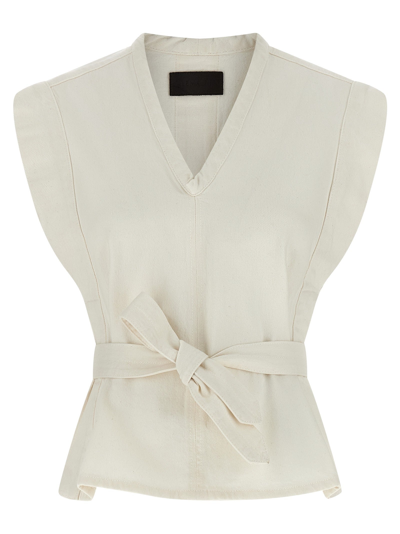 Lemaire Chasuble Vest White