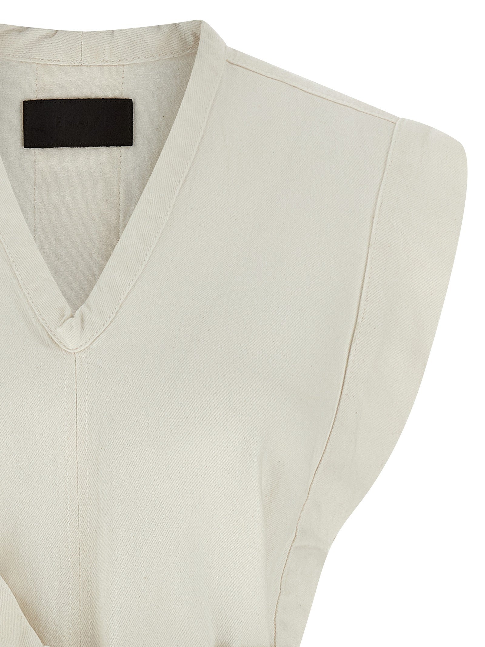 Lemaire Chasuble Vest White
