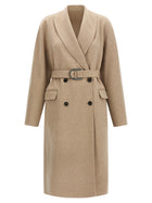 Ferragamo Chateau Coat Beige