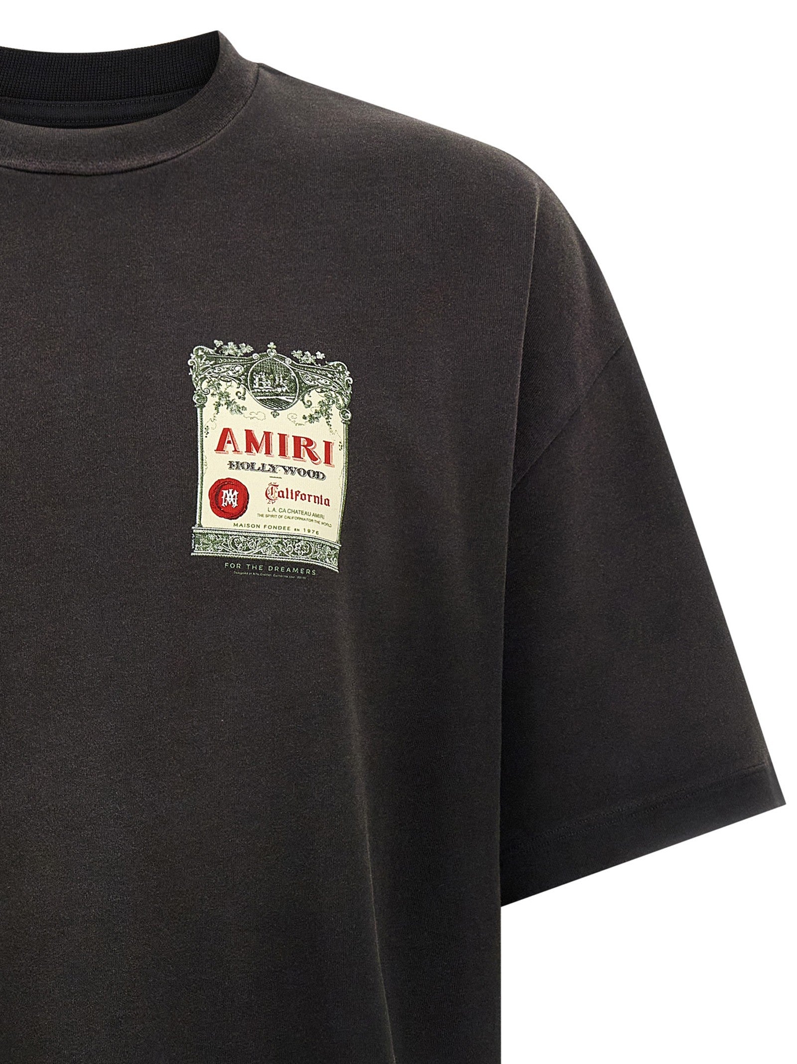 AMIRI Chateau Stamp Shirt Black