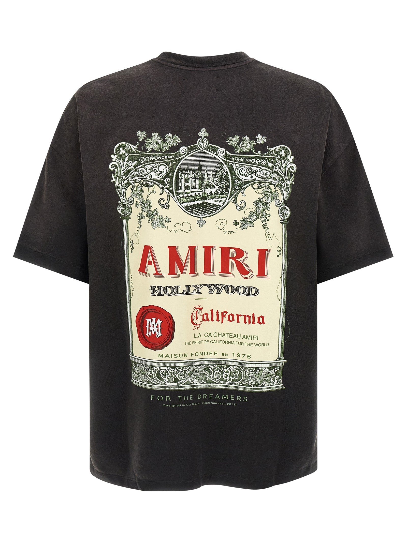 AMIRI Chateau Stamp Shirt Black