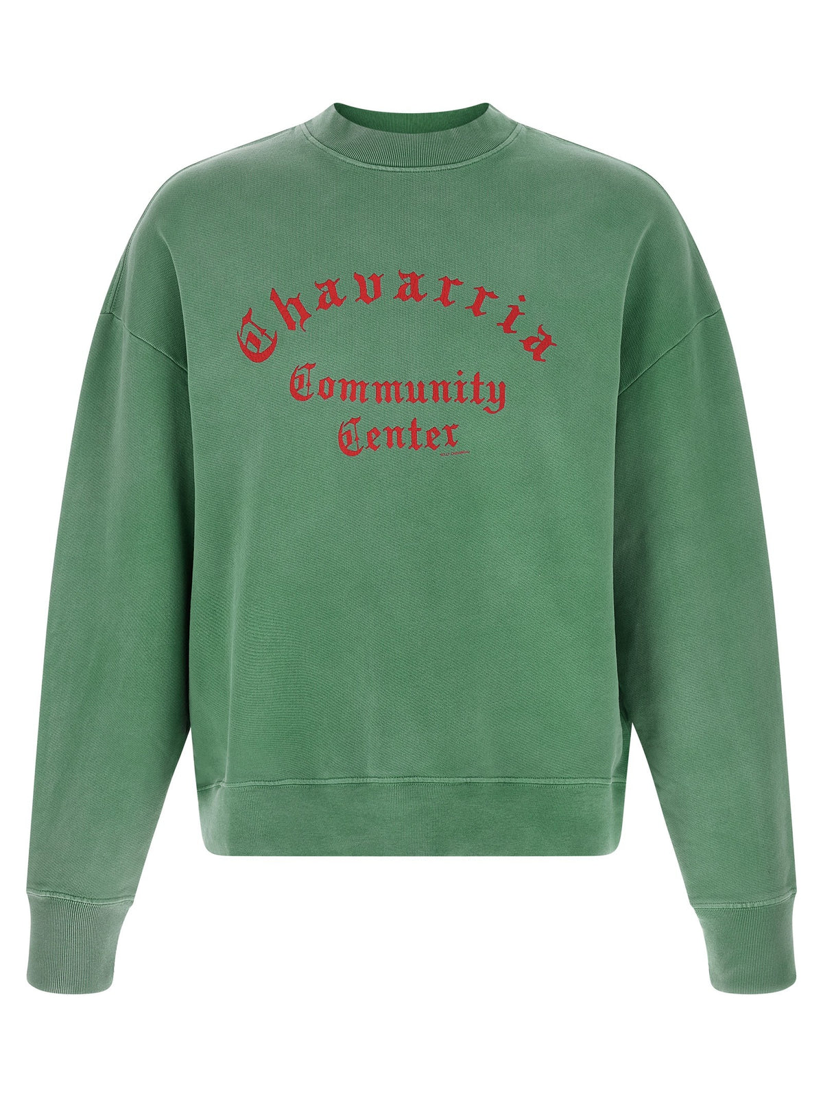 Willy Chavarria Chavarria Community Center Hooligan Sweatshirt Green