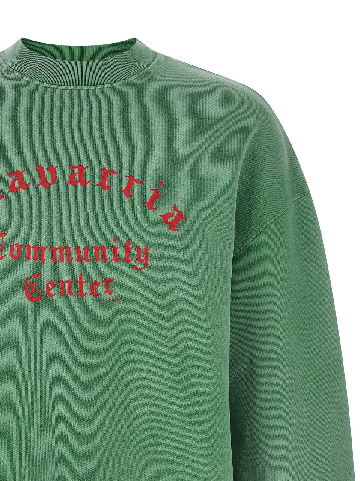 Willy Chavarria Chavarria Community Center Hooligan Sweatshirt Green