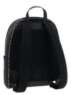 Burberry Check Backpack Black