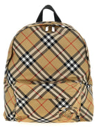 Burberry Check Backpack Beige