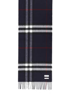 Burberry Men's Check Cashmere Scarf Black, view 2