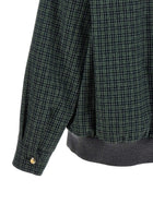 Miu Miu Check Cotton Blouson Green, view 4