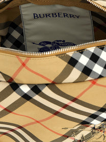 Burberry Check Crossbody Bag Beige