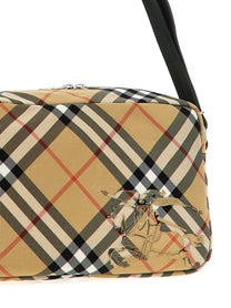 Burberry Check Crossbody Bag Beige