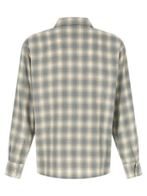 SECOND/LAYER Check Dégradé Shirt Grey
