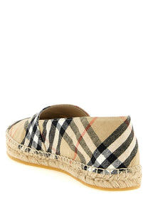 Burberry Check Espadrilles Beige