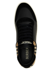 Burberry Check Insert Sneakers Black