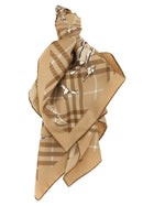 Burberry Check Mates Scarf Beige