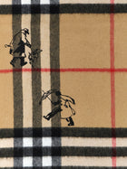 Burberry Check Mates Scarf Beige, view 3
