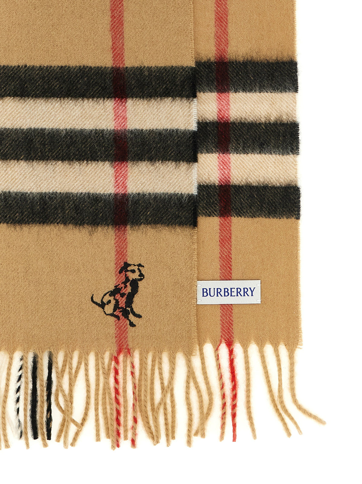 Burberry Check Mates Scarf Beige