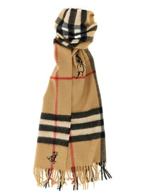 Burberry Check Mates Scarf Beige