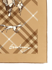 Burberry Check Mates Scarf Beige