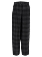 TELA Check Pants Grey, view 2