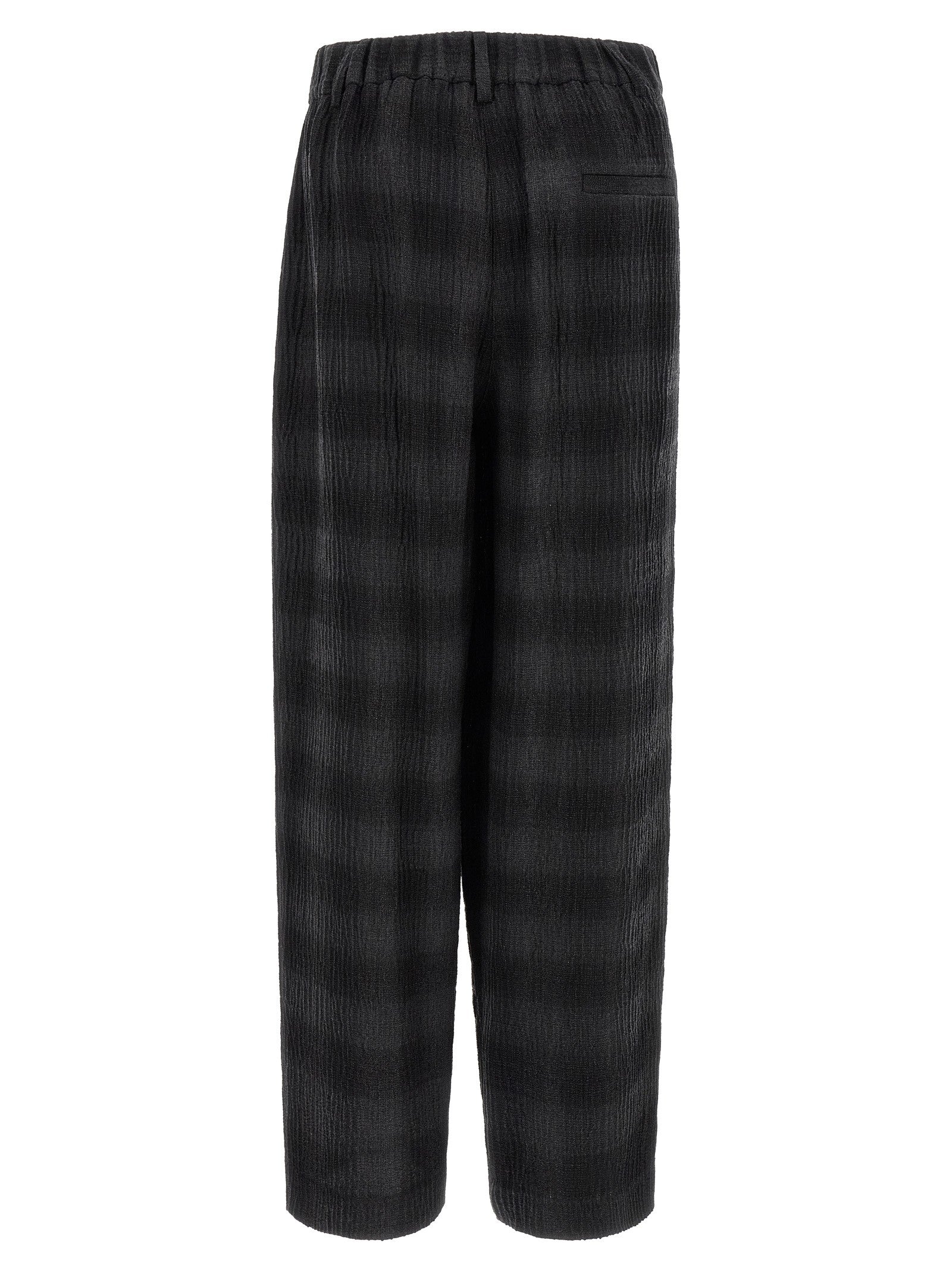 TELA Check Pants Grey