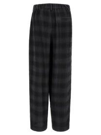 TELA Check Pants Grey