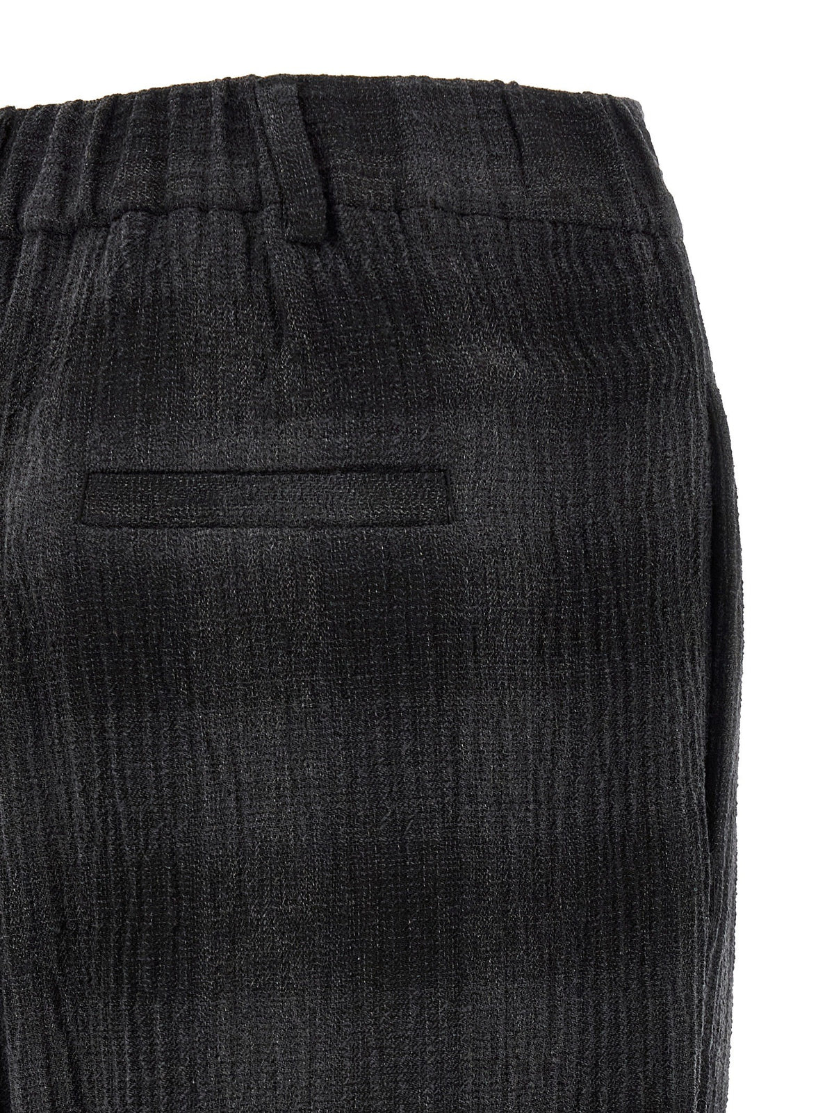 TELA Check Pants Grey, view 4