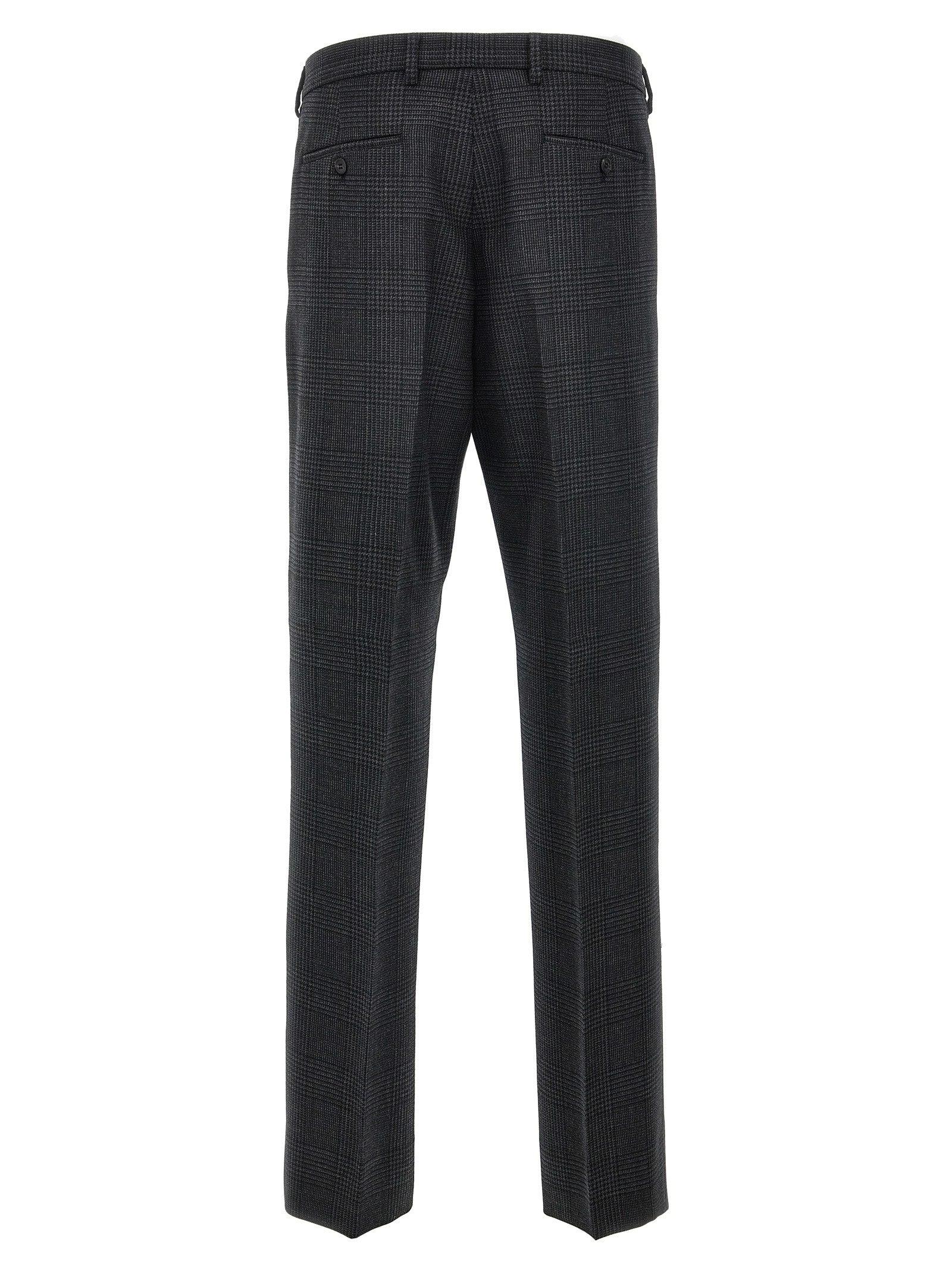PRADA Check Pants Grey