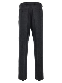 PRADA Check Pants Grey