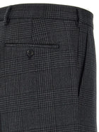 PRADA Check Pants Grey, view 4