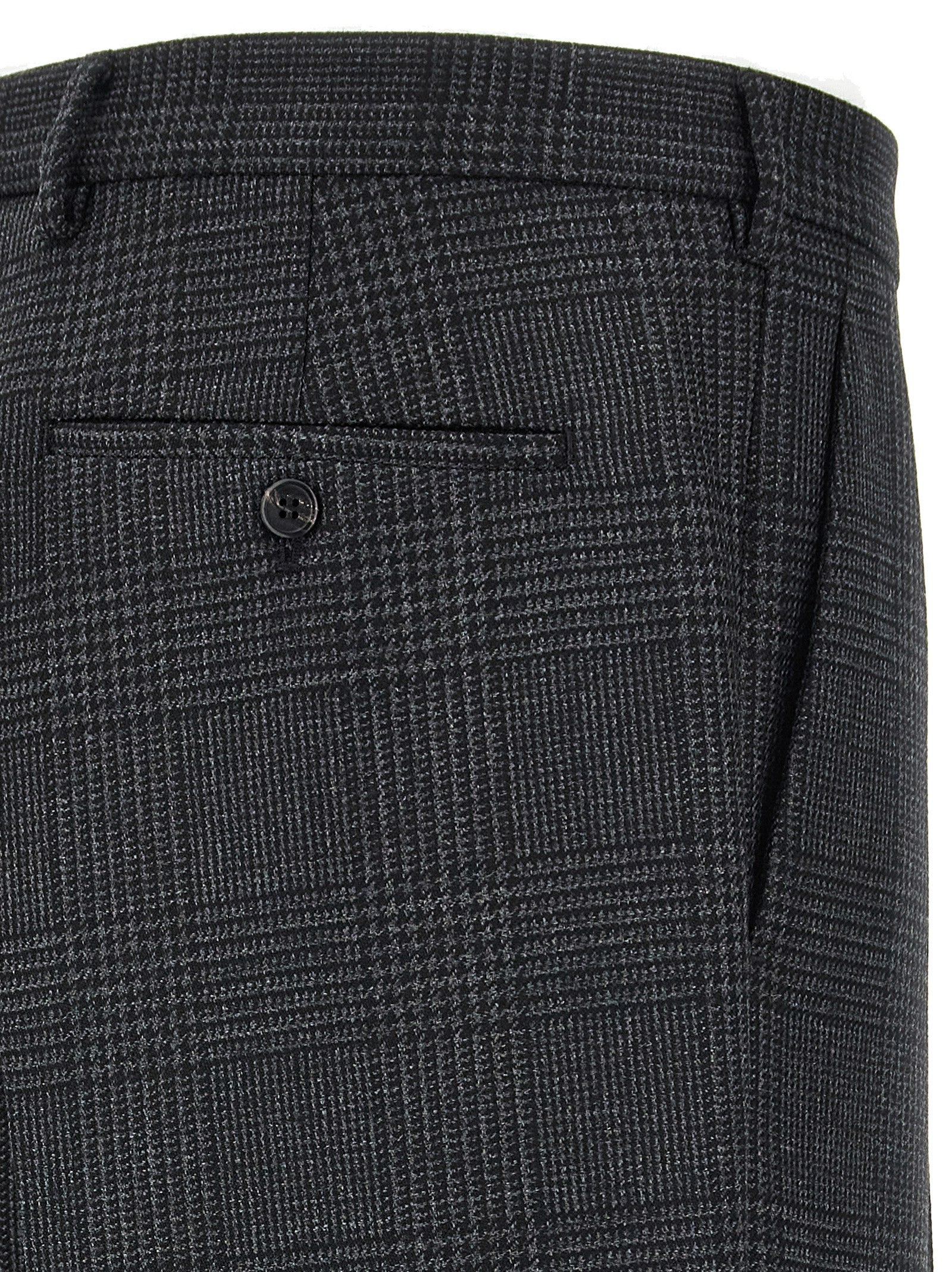 PRADA Check Pants Grey