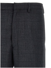PRADA Check Pants Grey