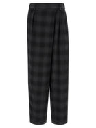 TELA Check Pants Grey