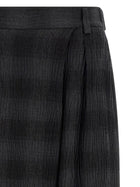 TELA Check Pants Grey, view 3