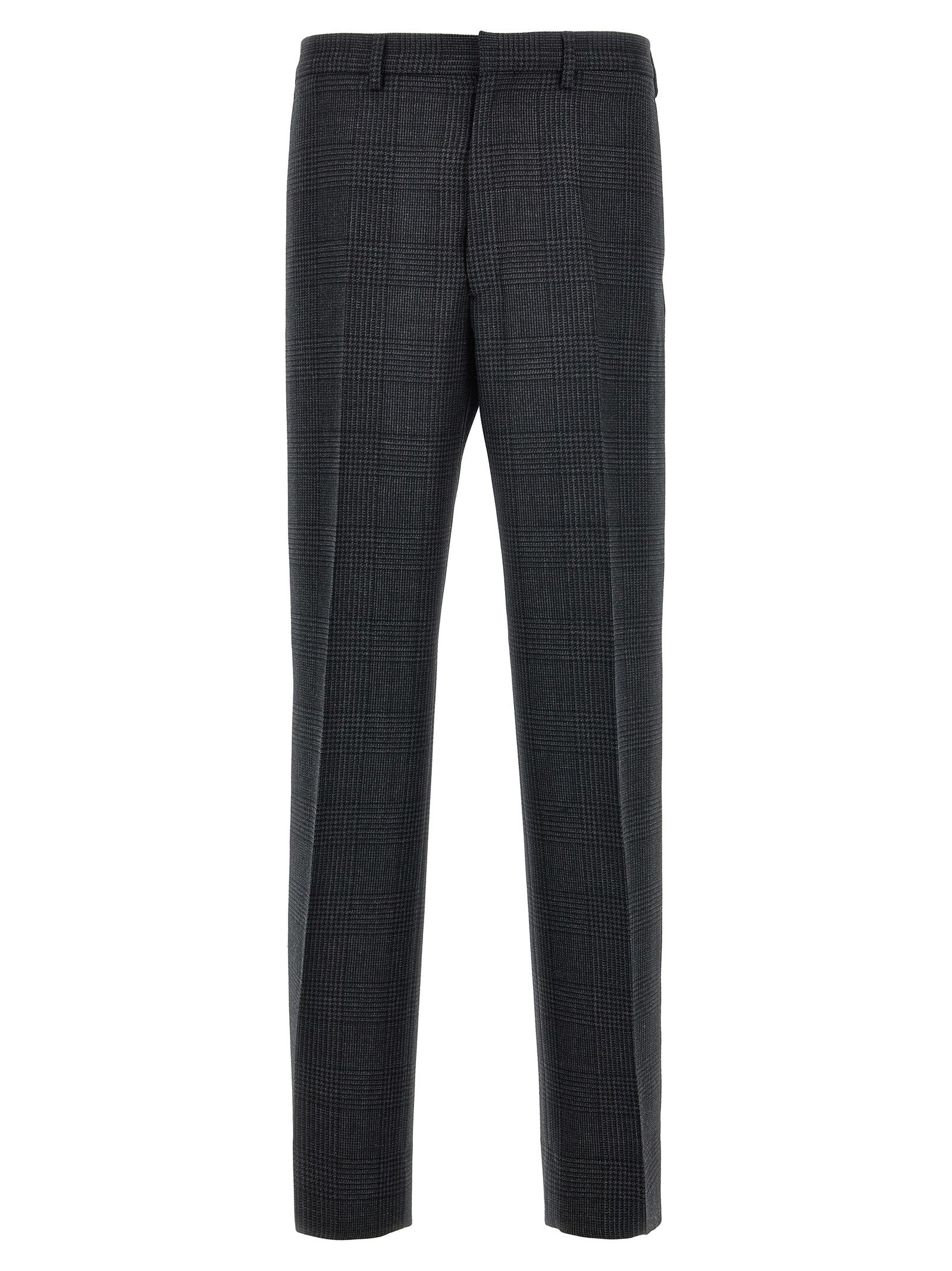 PRADA Check Pants Grey