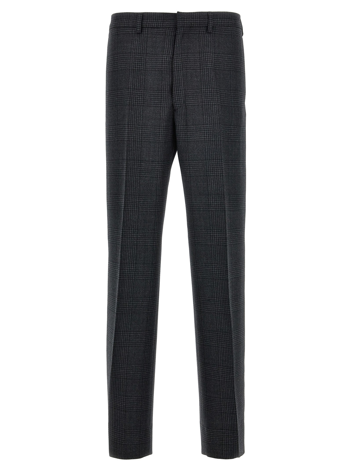 PRADA Check Pants Grey