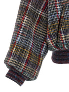 Missoni Check Pattern Bomber Jacket Gold